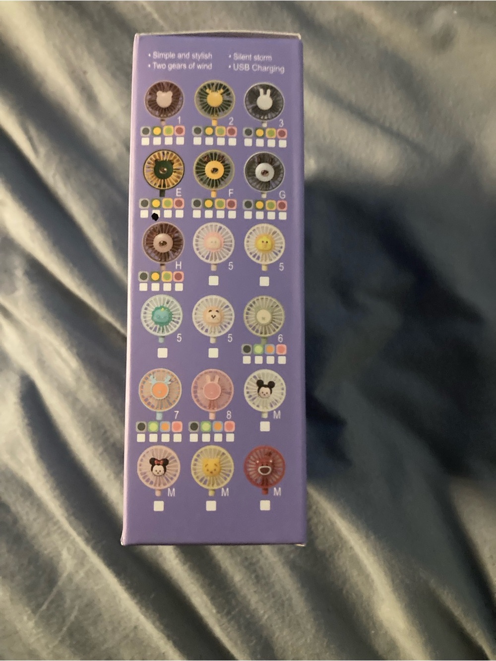 Portable Neck USB Fan with Cute Green Dino Fans - Picture 2 of 6
